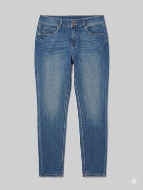 American Rag Cie Slim Stretch Skinny Jeans in Blue Wash